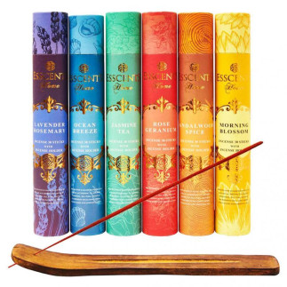 Rökelse med 6 hållare + 180-pack pinnar Rökelse med 6 hållare + 180-pack pinnar