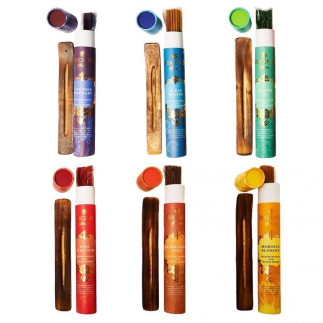 Rökelse med 6 hållare + 180-pack pinnar Rökelse med 6 hållare + 180-pack pinnar