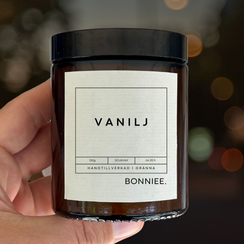 Bonniee Doftljus Vanilj 200 gram