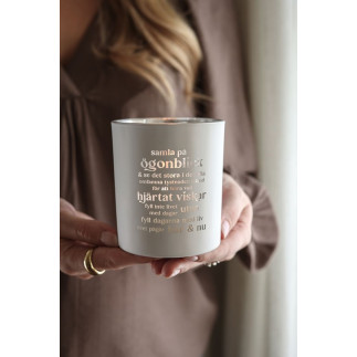 Majas Cottage Lykta Samla på ögonblick Vit