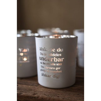 Majas Cottage Lykta Älskade Du inkl. Gåvobox