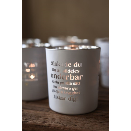 Majas Cottage Lykta Älskade Du inkl. Gåvobox