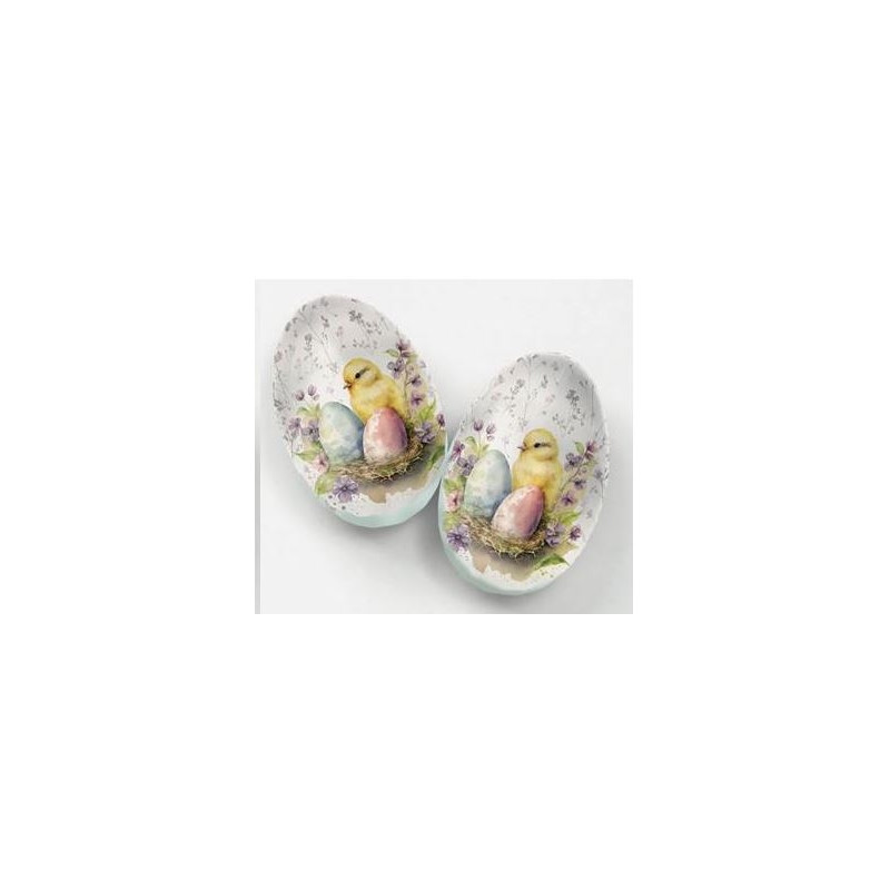 Påskägg Kycklingar 15 cm Papp
