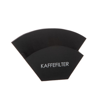 Kaffefilter hållare Svart Trä 
