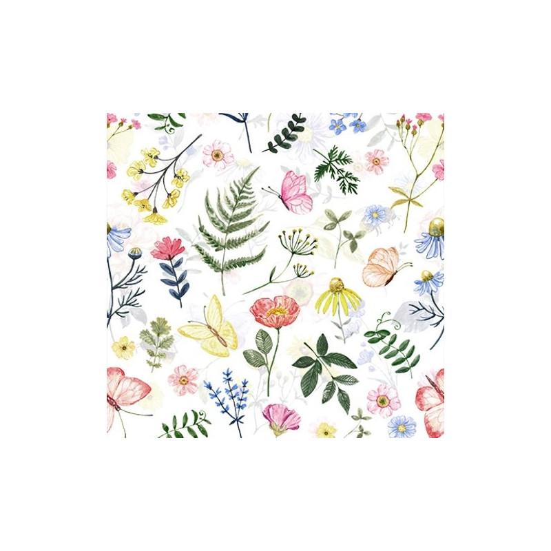 Servett Blommor 20-pack Servett Blommor 20-pack