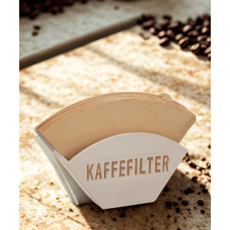 Kaffefilter hållare Sandfärgad Trä 