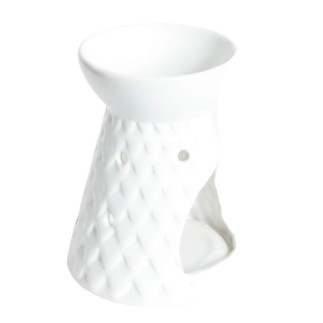 Oljebrännare Aromalampa Vit 10 cm