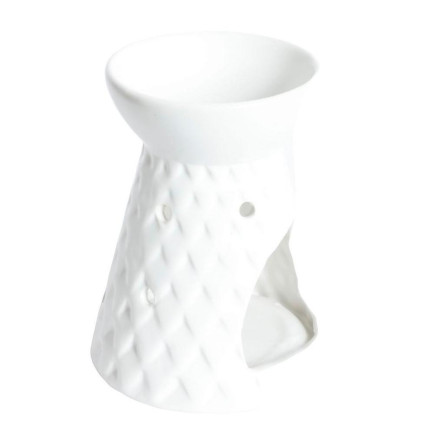 Oljebrännare Aromalampa Vit 10 cm