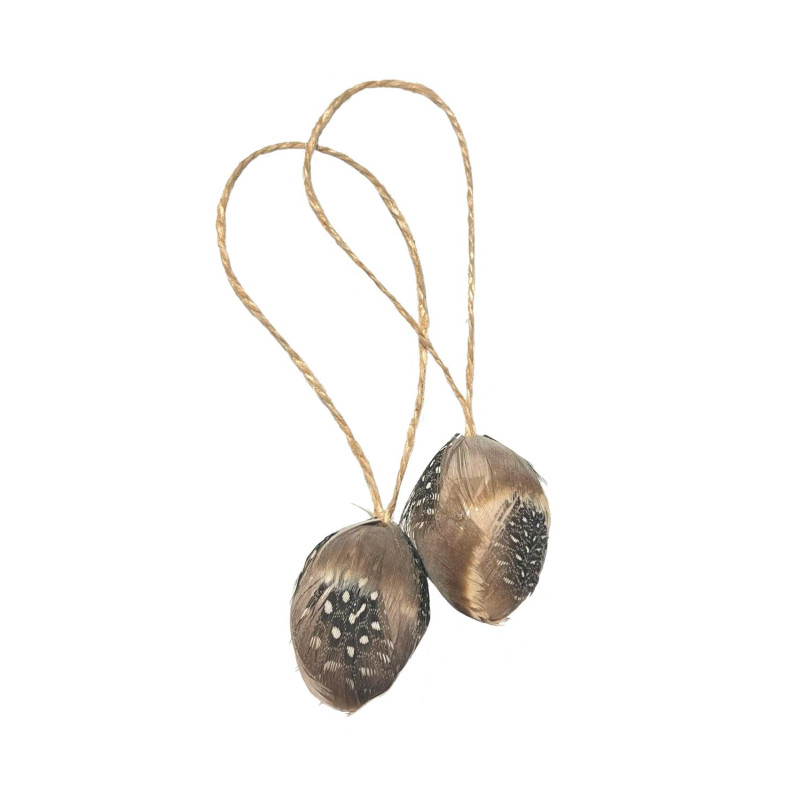 Ägg Hängande 2-pack 3,5x2,5 cm Ägg Hängande 2-pack 3,5x2,5 cm