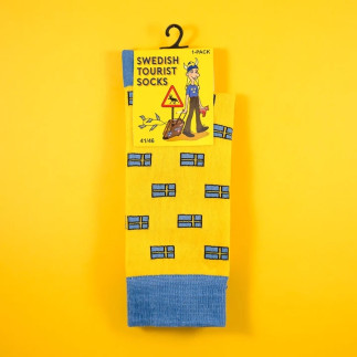 Strumpor Sweden Gula stl 41-46