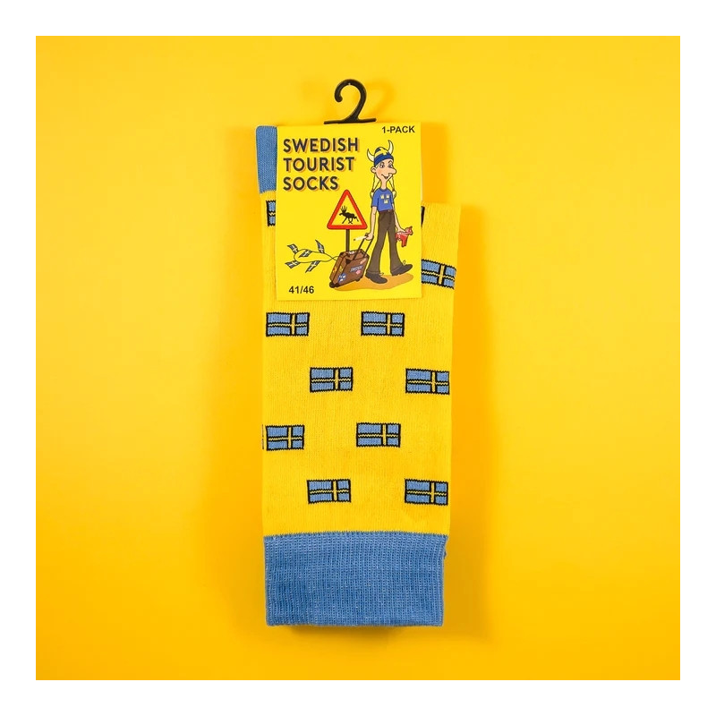 Strumpor Sweden Gula stl 41-46
