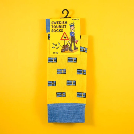 Strumpor Sweden Gula stl 41-46