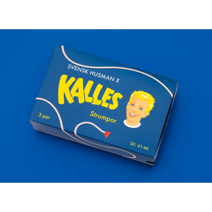 Strumpor Kalles Kaviar Box stl 41-46 3-pack