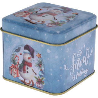 Burk Plåt Julmotiv 6 olika