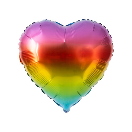 Ballong Regnbåge Rainbow 35 cm