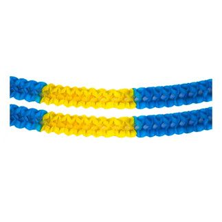 Girlang blå/gul 2-pack 2,5 meter