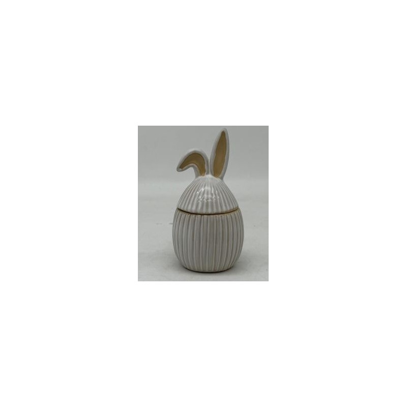 Kanin Ägg Godiskanin Godisskål Vit Porslin 16 cm Kanin Ägg Godiskanin Godisskål Vit Porslin 16 cm