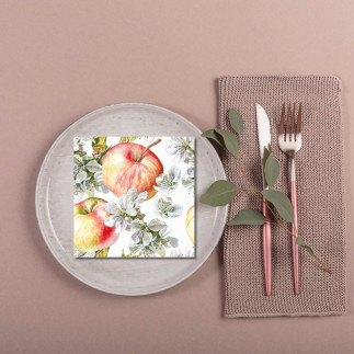Servetter Äppelblossom 33x33 cm 20-pack