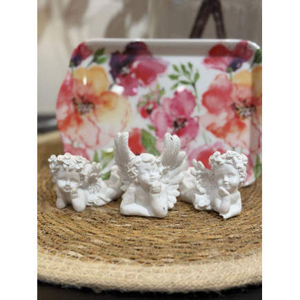 Ängel Vit 6 cm 3-pack