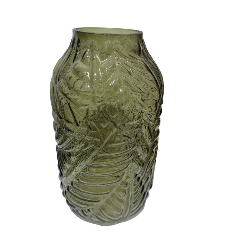 Vas Grön Glas 21 cm Vas Grön Glas 21 cm