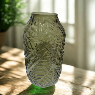 Vas Grön Glas 21 cm Vas Grön Glas 21 cm