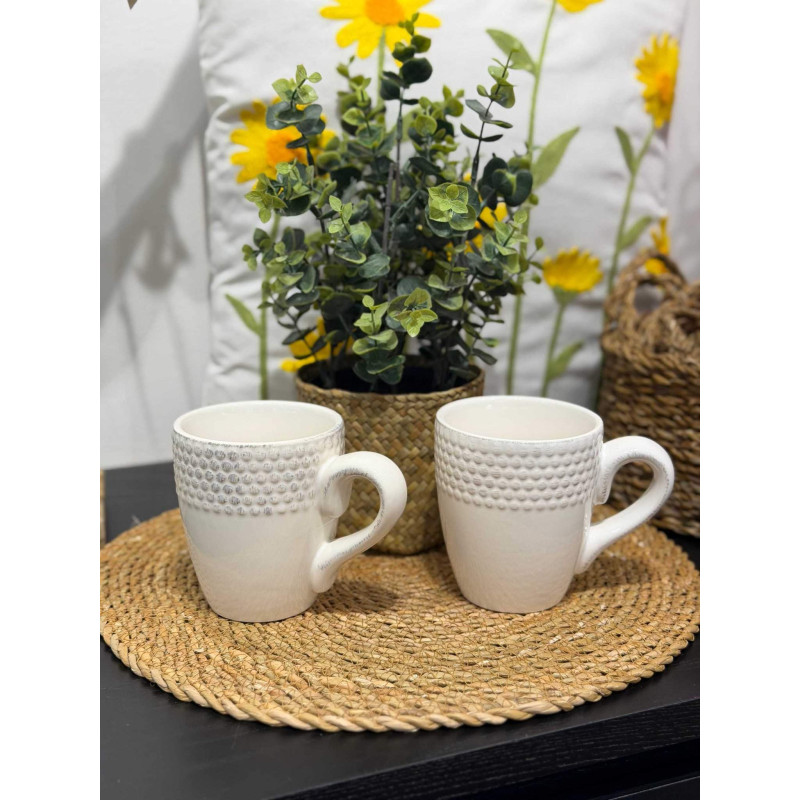 Mugg Vit Keramik 4-pack Mugg Vit Keramik 4-pack