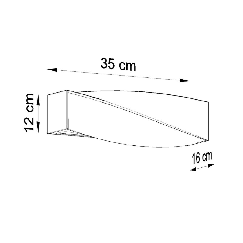 Vägglampa i keramik SIGMA MINI Vägglampa i keramik SIGMA MINI
