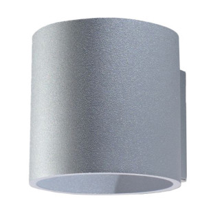 Vägglampa ORBIS 1 grå