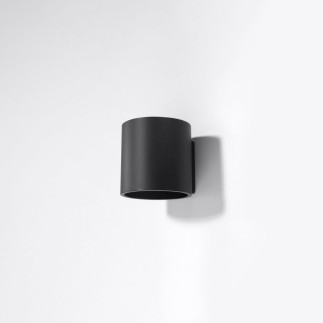Vägglampa ORBIS 1 svart
