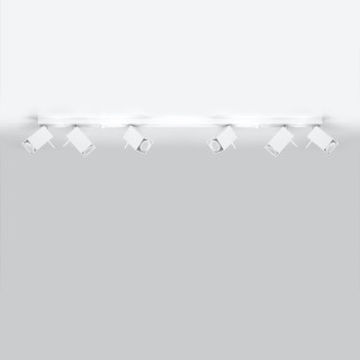 Taklampa MERIDA 6L vit