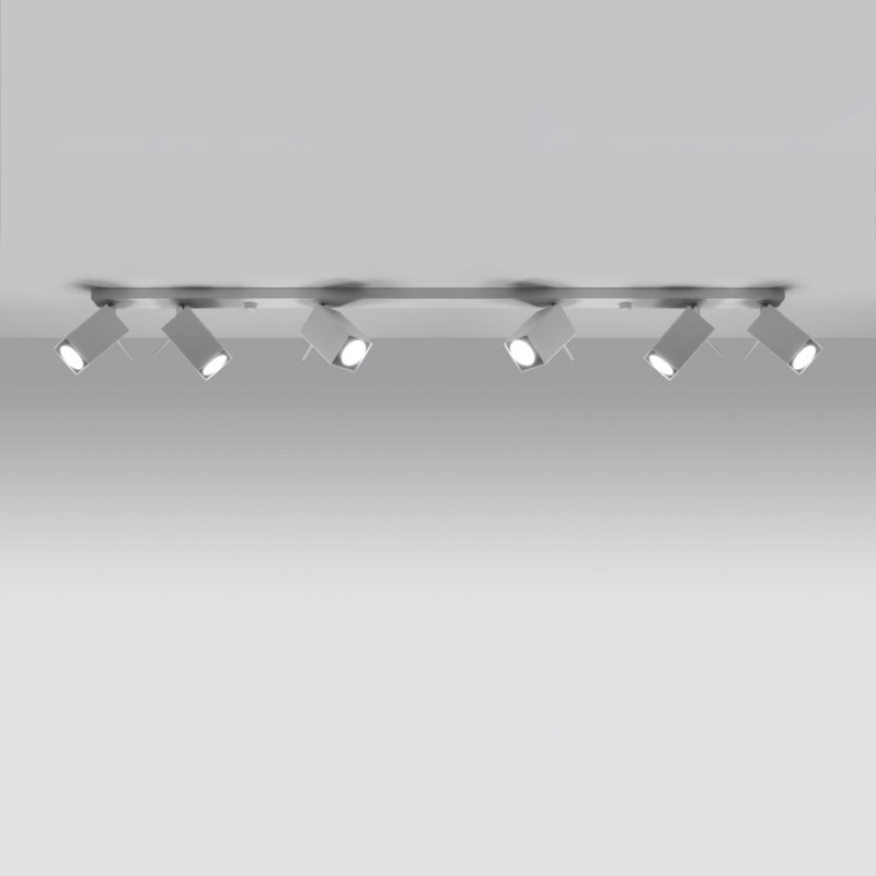 Taklampa MERIDA 6L vit