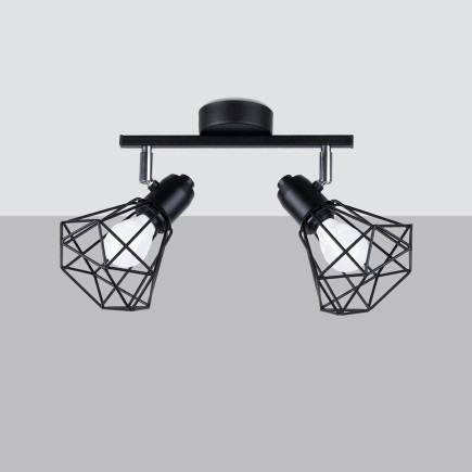 Taklampa ARTEMIS 2 svart