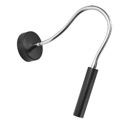Vägglampa AXIL svart