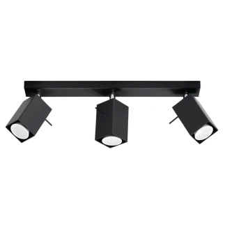 Taklampa MERIDA 3 svart