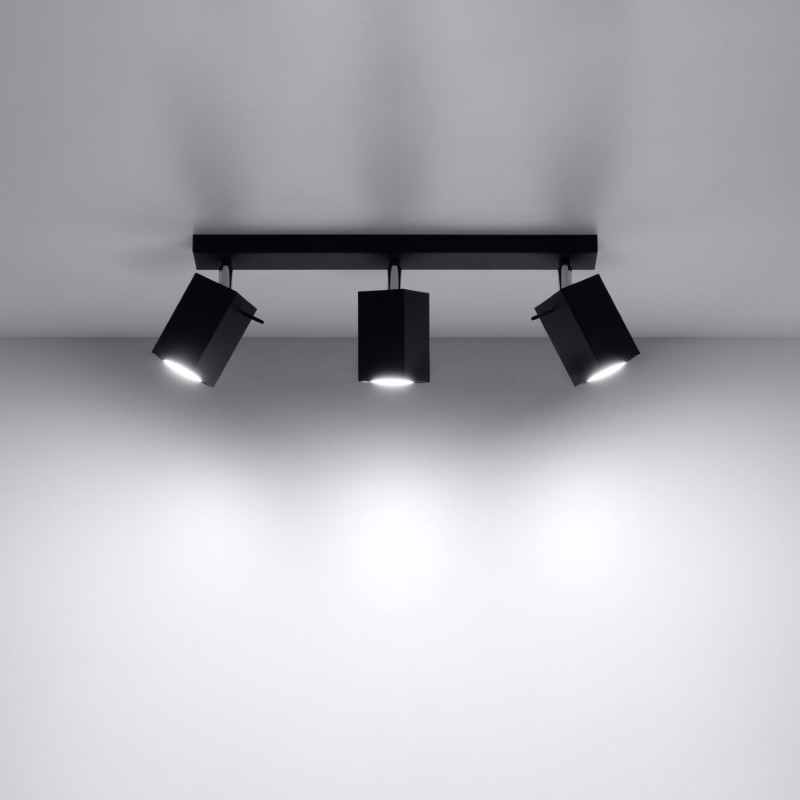 Taklampa MERIDA 3 svart Taklampa MERIDA 3 svart