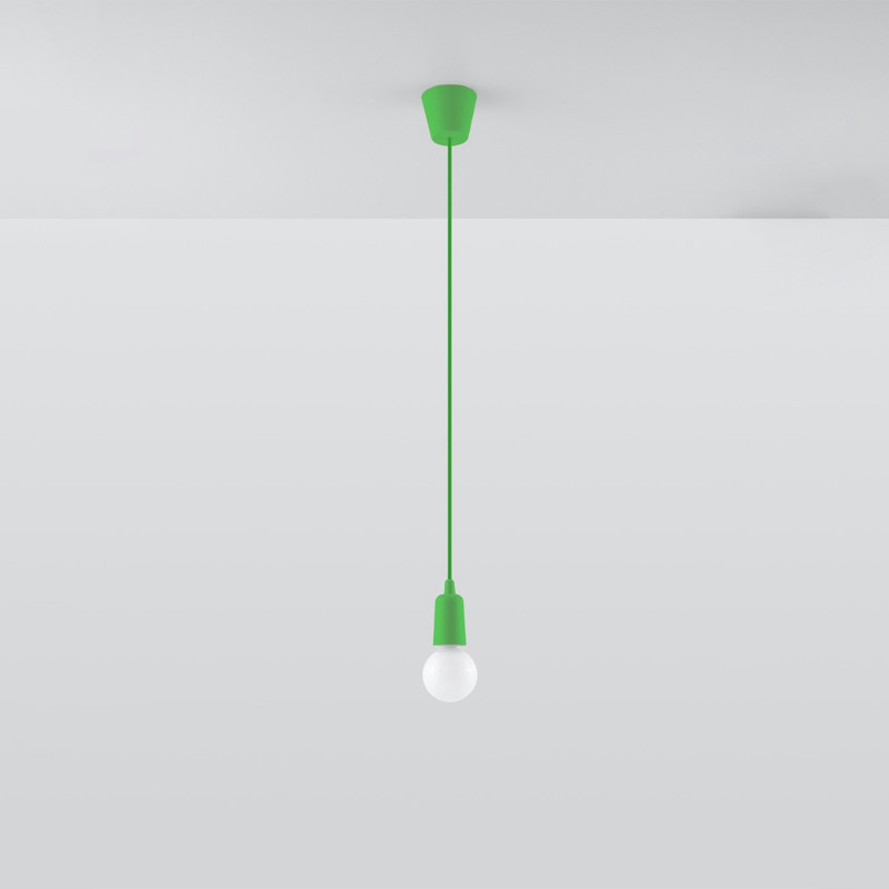 Pendel lampa DIEGO 1 grön