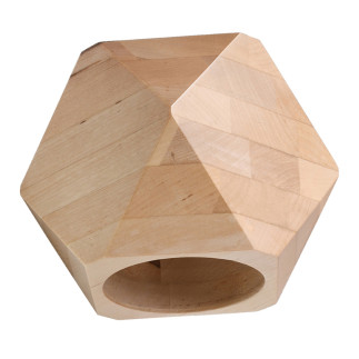 Vägglampa brownY naturträ