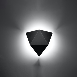 Vägglampa SOLIDO svart Vägglampa SOLIDO svart
