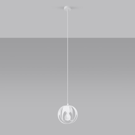 Pendel lampa TULOS 1 vit
