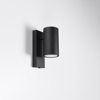 Vägglampa UTTI svart