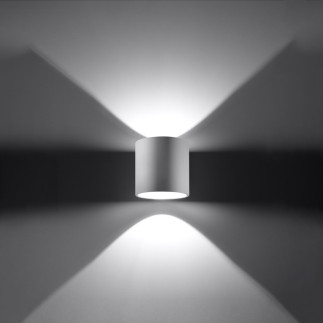 Vägglampa ORBIS 1 vit