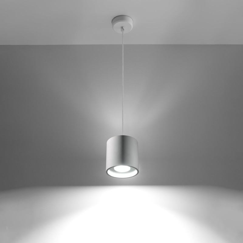 Hängande lampa ORBIS 1 vit