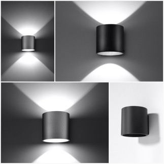 Vägglampa ORBIS 1 vit