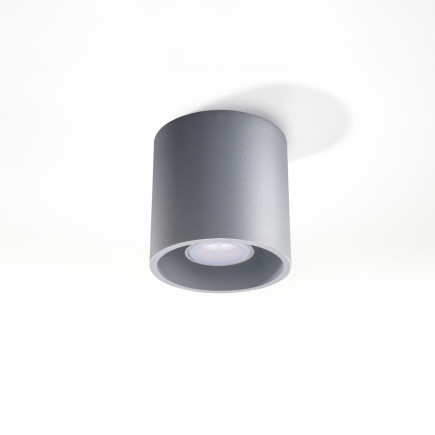 Taklampa ORBIS 1 grå