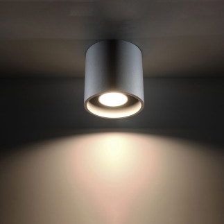 Taklampa ORBIS 1 grå
