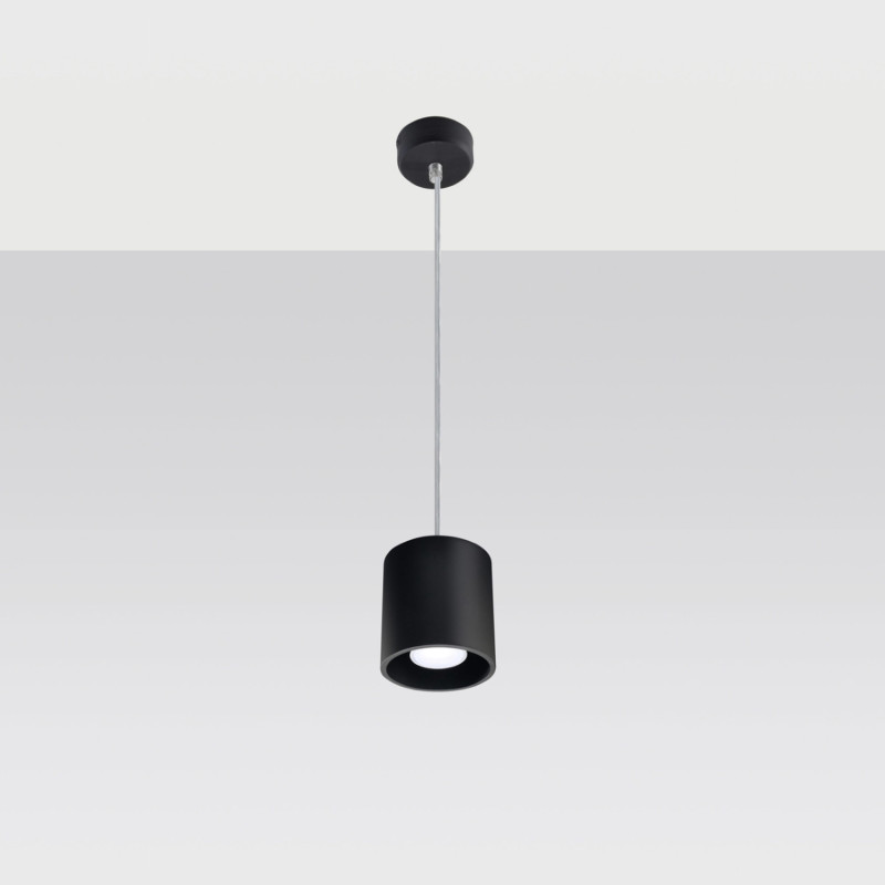 Hängande lampa ORBIS 1 svart