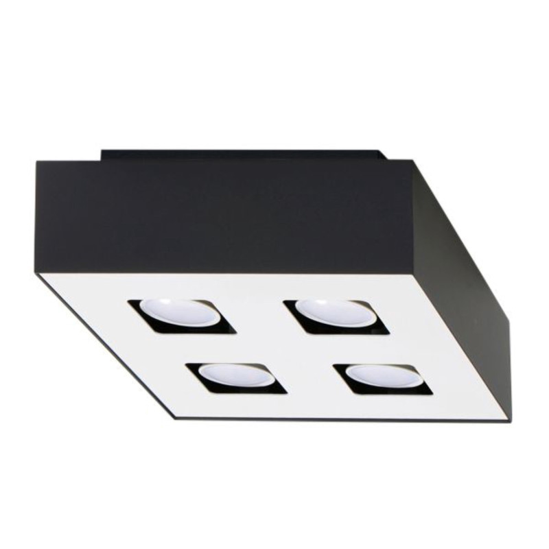 Taklampa MONO 4 svart