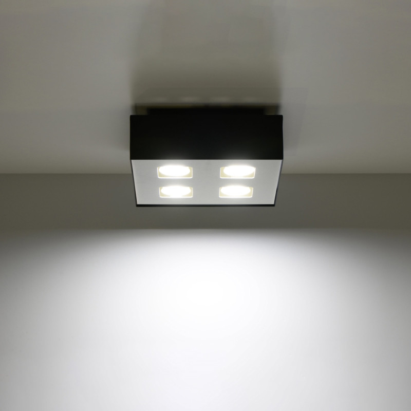 Taklampa MONO 4 svart