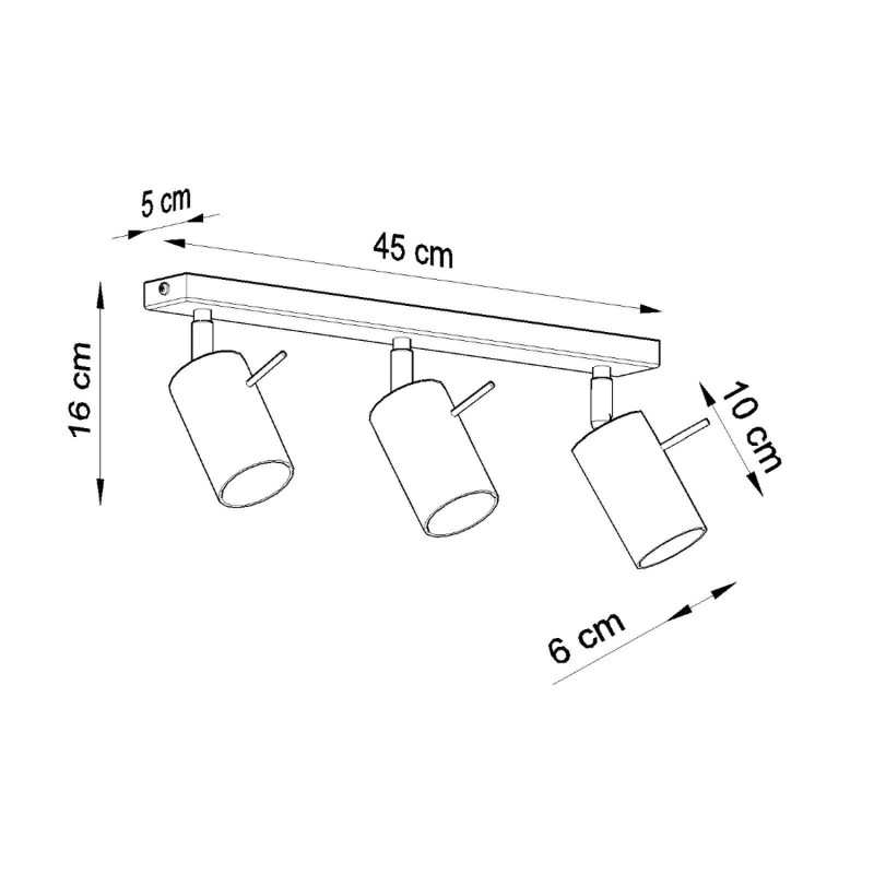 Taklampa RING 3 vit Taklampa RING 3 vit