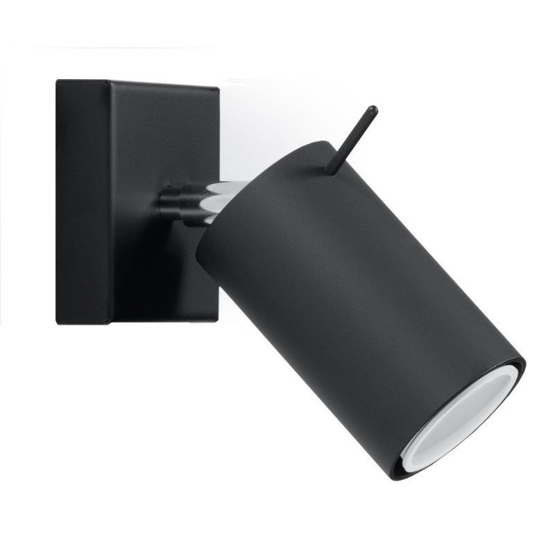 Vägglampa RING svart Vägglampa RING svart